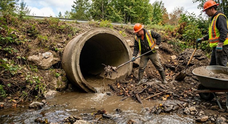 Culvert Clearing in Tuscaloosa, AL