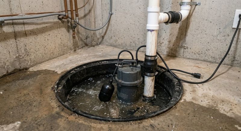 Sump Pump Relocation in Boston, MA