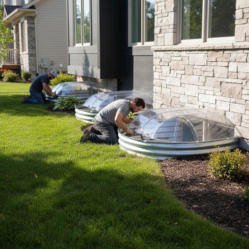 Window Well Installation in Conroe, TX