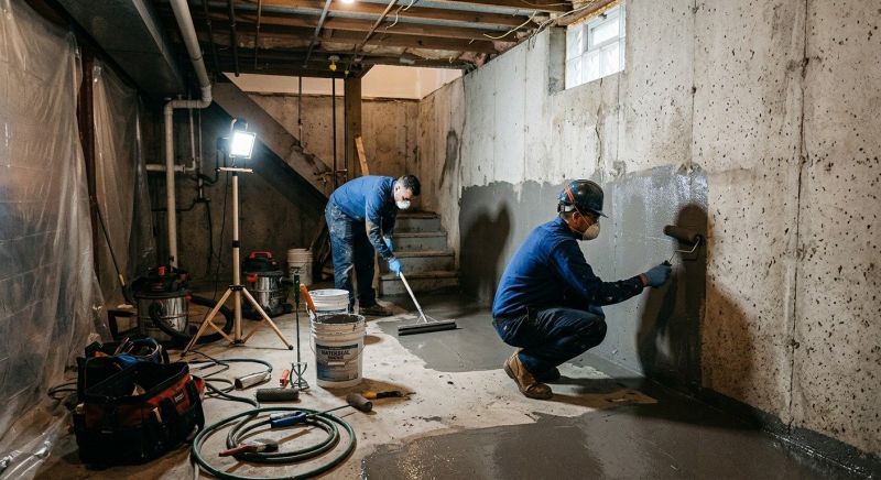 Basement Foundation Sealing in Columbus, OH