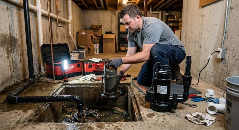Basement Sump Pump Service in Auburn, AL