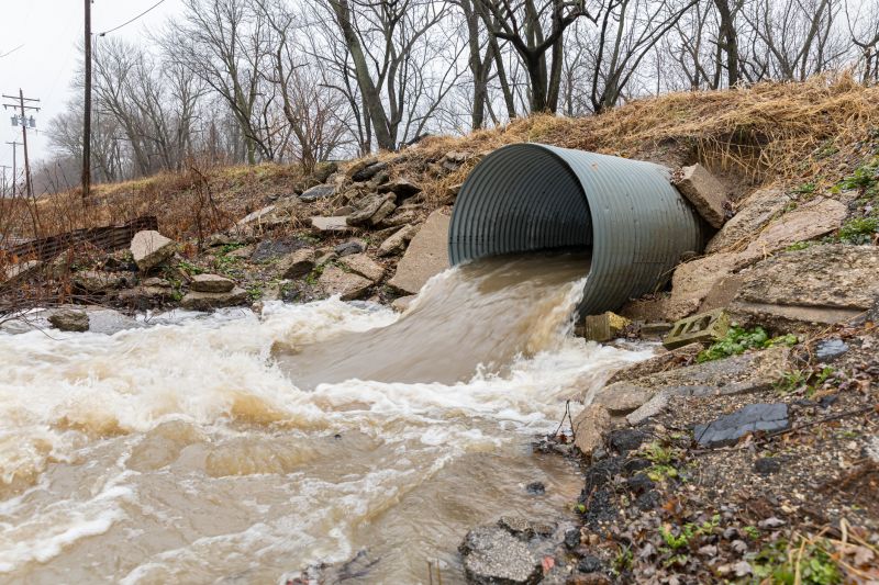 Culvert Repair in Progress