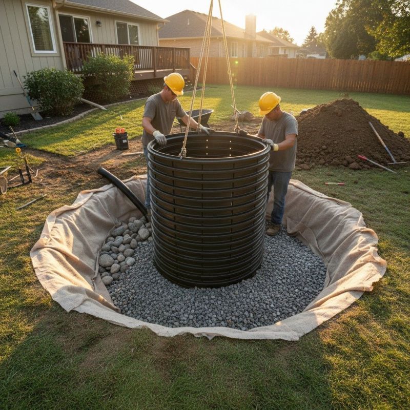 Dry Well Installation in Tuscaloosa, AL