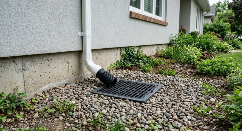 Exterior Drainage Installation in Tuscaloosa, AL