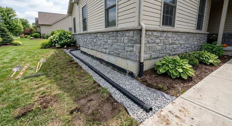 French Drain Clearing in Birmingham, AL
