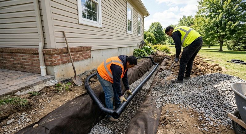 French Drain Repair in Birmingham, AL
