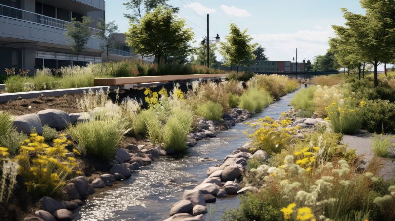 Completed Drainage Project