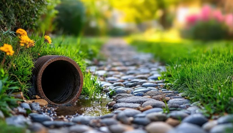 Landscape Drainage in Tuscaloosa, AL