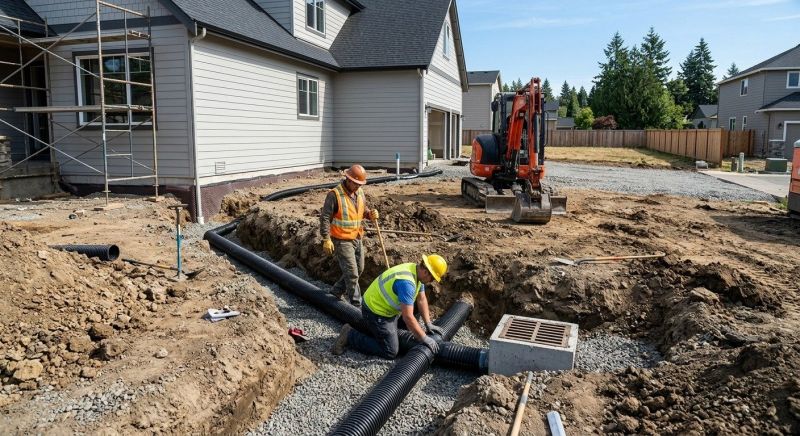 Outdoor Drain Installation in Birmingham, AL