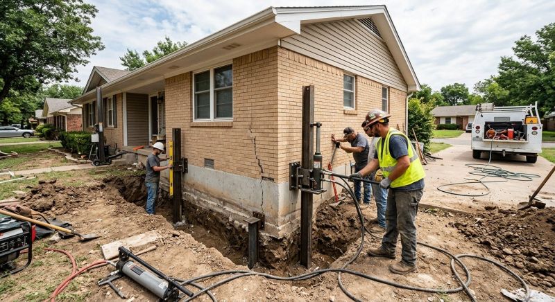 Settling Foundation Service in Columbus, OH