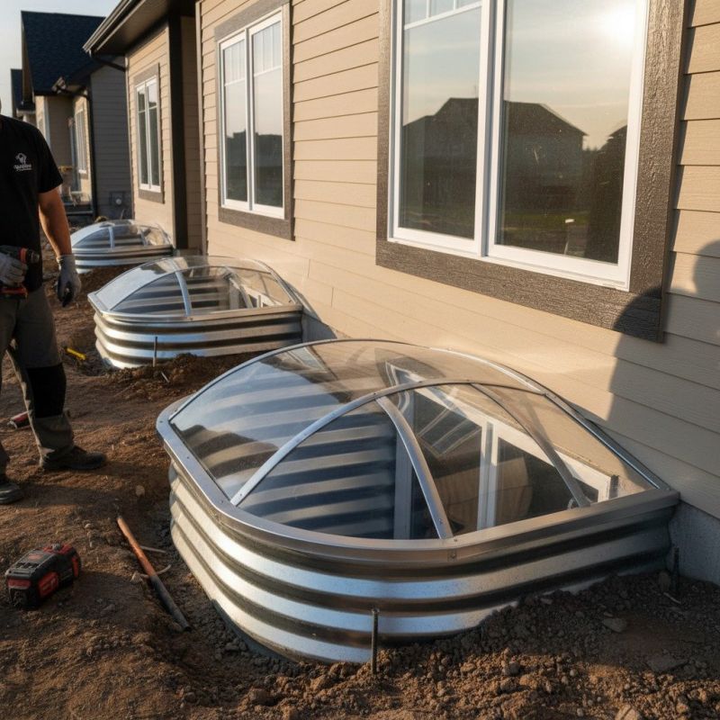 Window Well Cover Installation in Conroe, TX