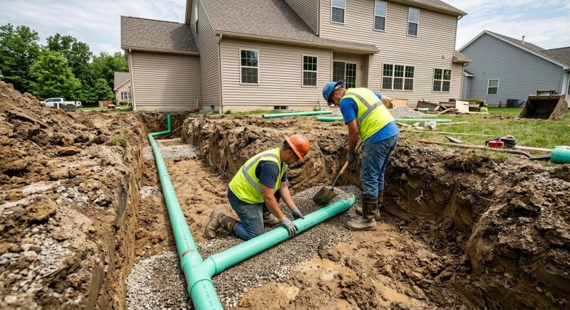 Yard Drain Installation in Tuscaloosa, AL