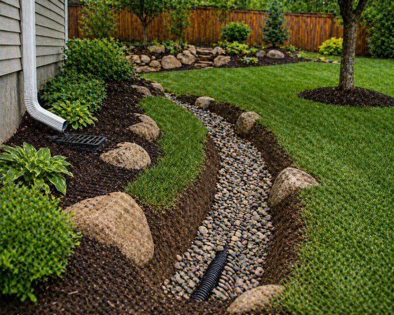 Yard Drainage Improvement in Tuscaloosa, AL
